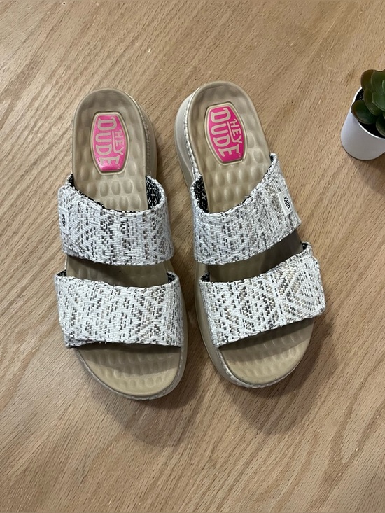 Hey Dude Women's Delray Slide Surf Baja Platform Sandals - Picture 2 of 7